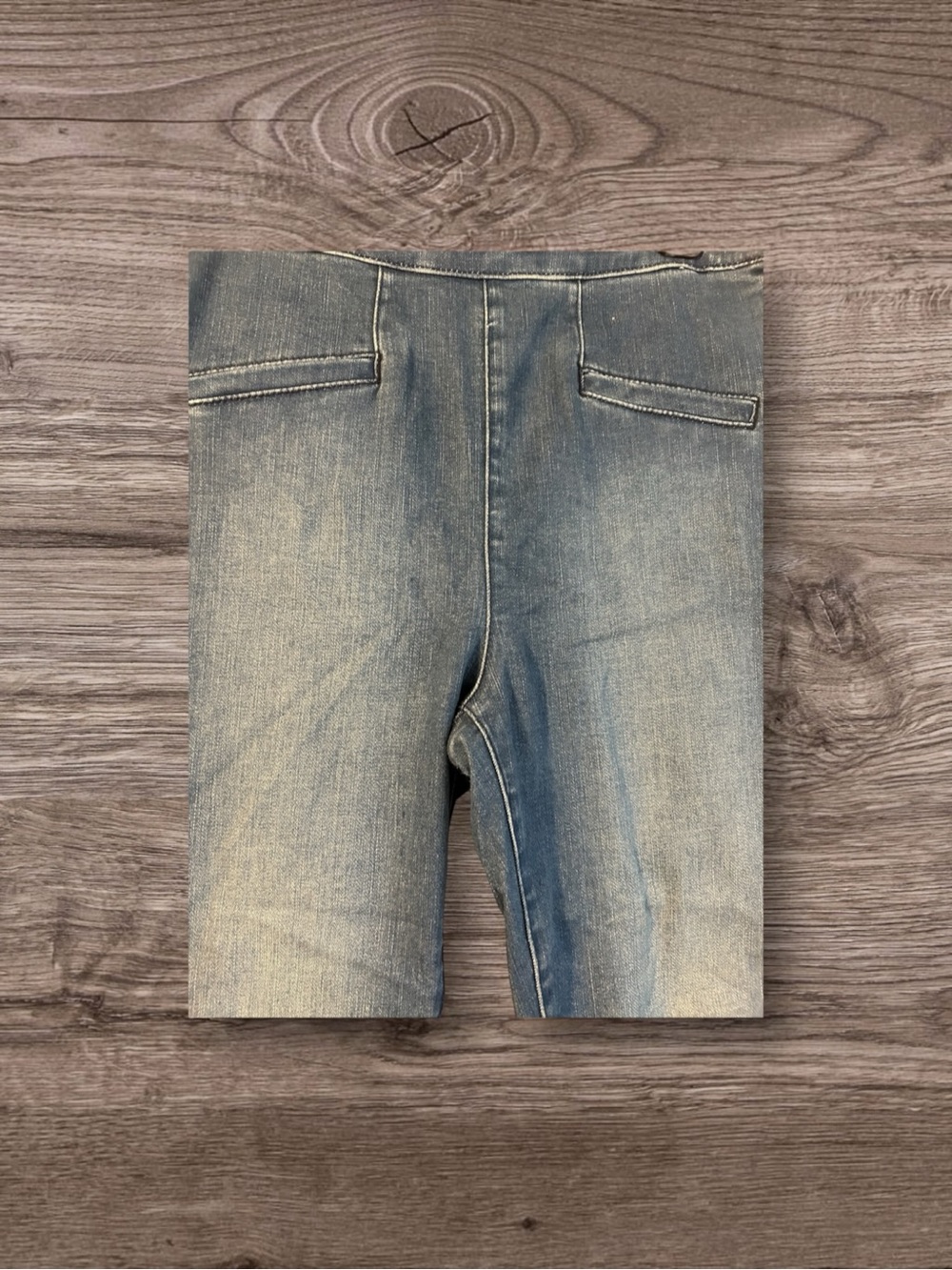 Pilcro and the Letterpress High-Rise Denim Legging in Medium Blue Wash Sz 28 - Picture 3 of 9
